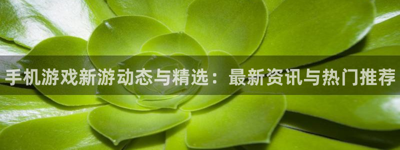 高德娱乐注册账号：手机游戏新游动态与精选：最新资讯与热门推荐
